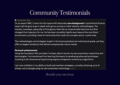 Quant rick’s trading academy gallery image