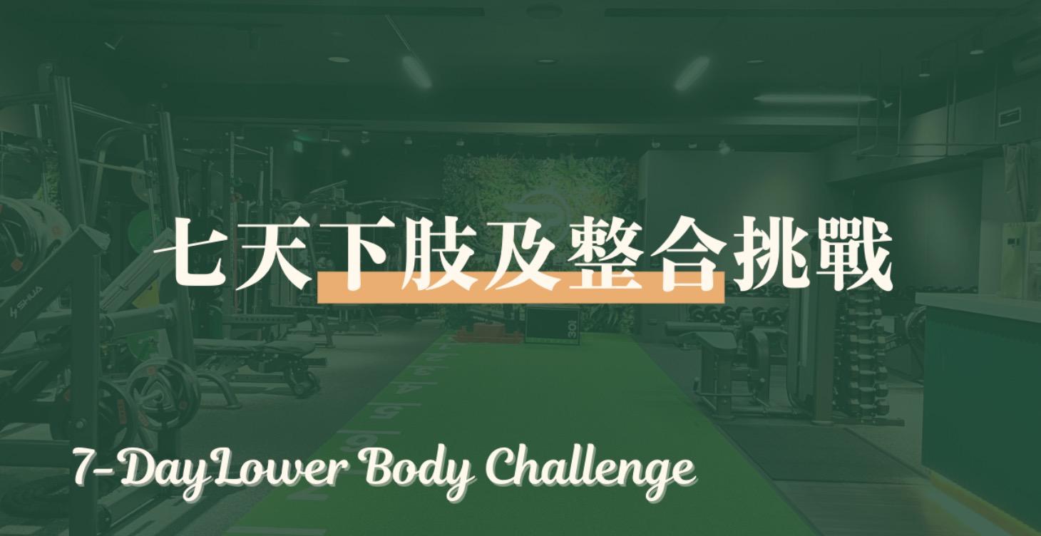 7天下肢及整合挑戰
