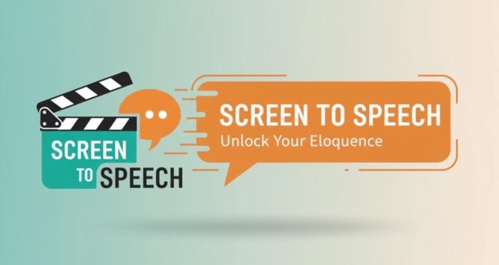 Screen to Speech 