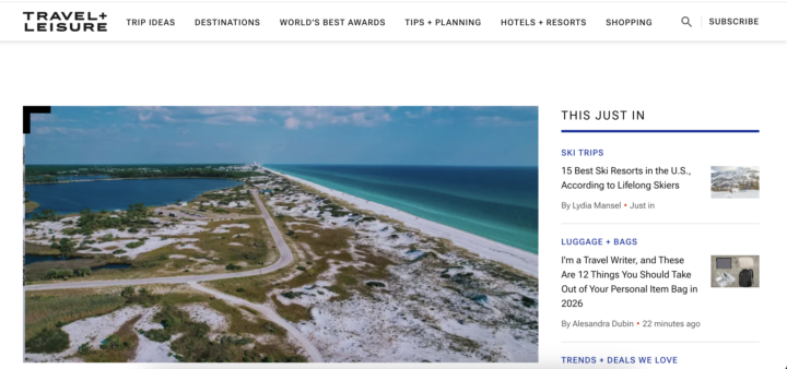 Travel + Leisure (Editorial Assistent Job)