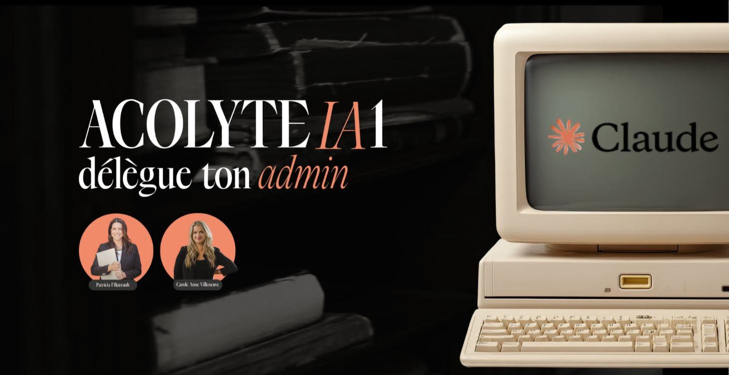[Claude] Acolyte IA1 | Délègue ton admin