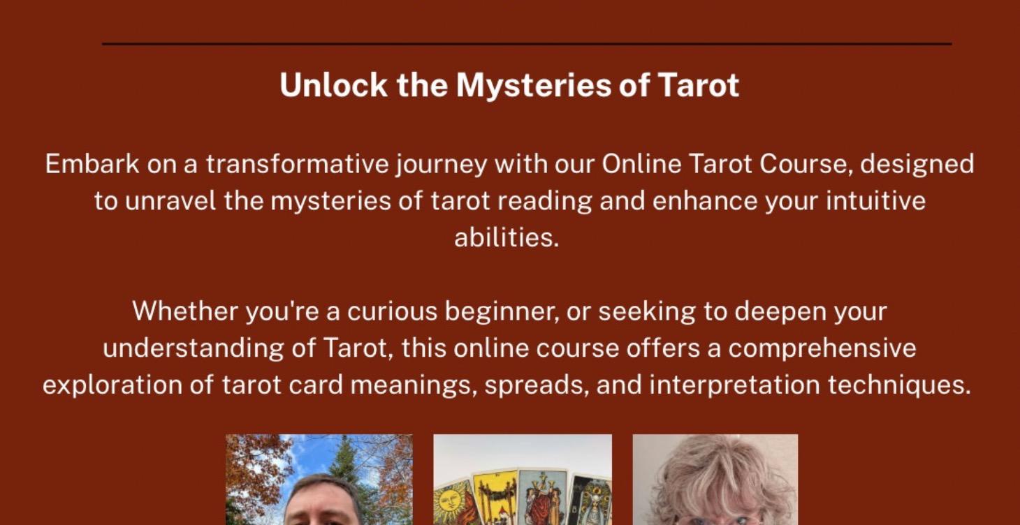 5 Week Tarot Course with Jordy & Jodi