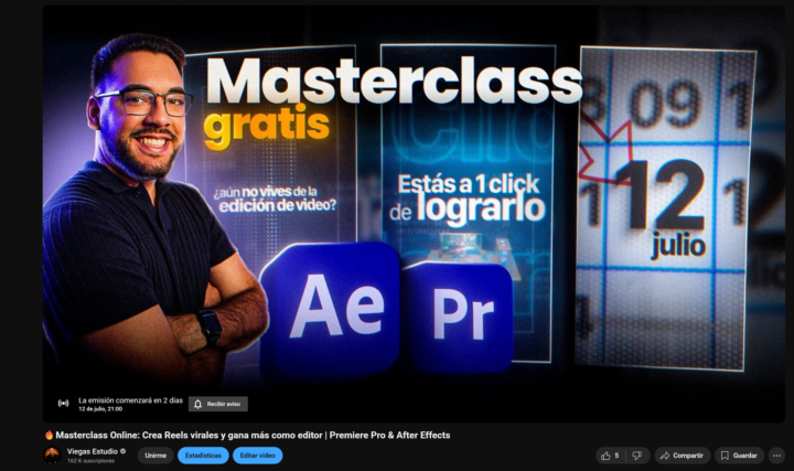 🚀 Aprende a crear Reels virales y cobrar lo que mereces 💸 Este Sábado