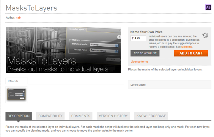 MasksToLayers scripts