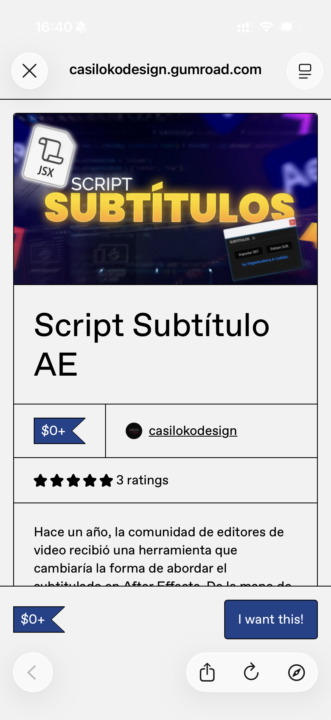 🎬 Plugin GRATIS: Pasa subtítulos de Premiere Pro a After Effects