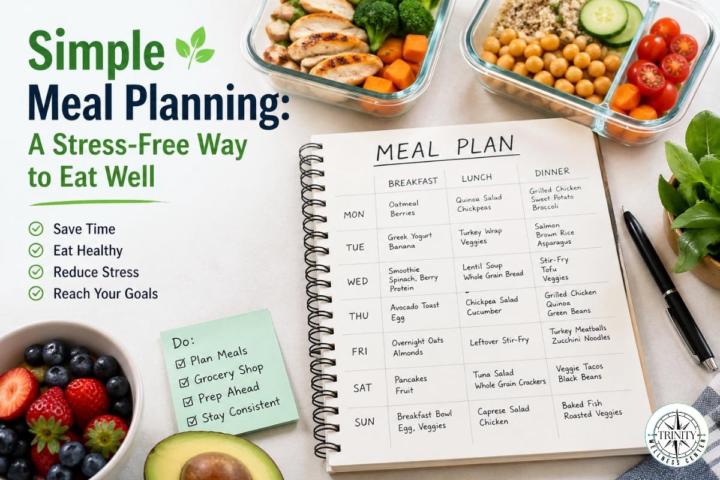 Simple Meal Planning: A Stress-Free Way to Eat Well