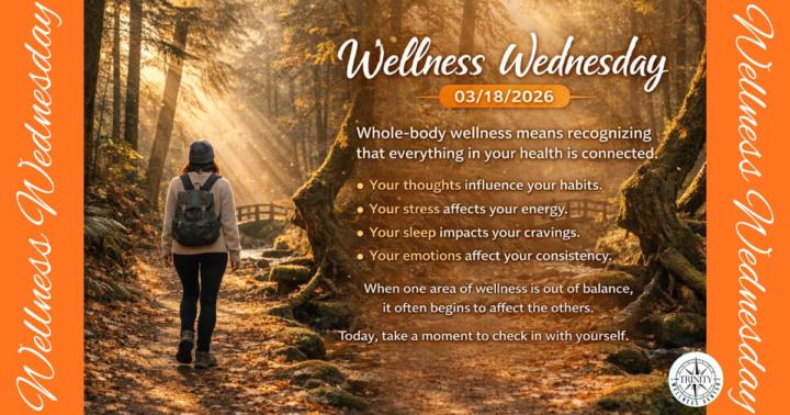 Wellness Wednesday 03/18/2026