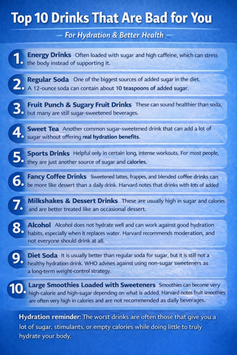 Poll Results on "The Worst Thing You Can Drink"