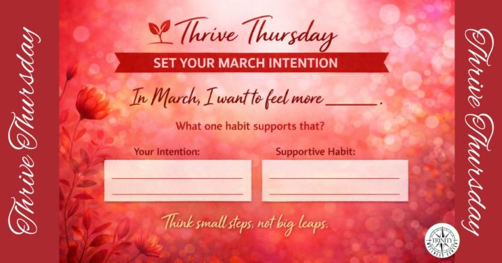 🌱 Thrive Thursday ❤️