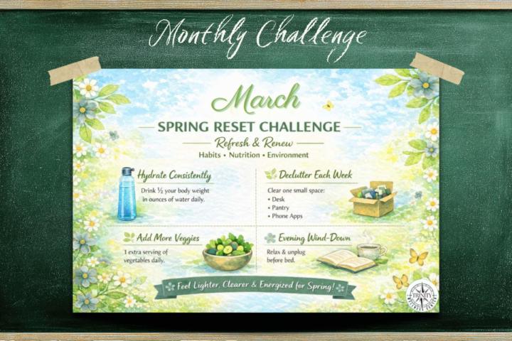 🌸 March 2026 Monthly Challenge: Spring Reset