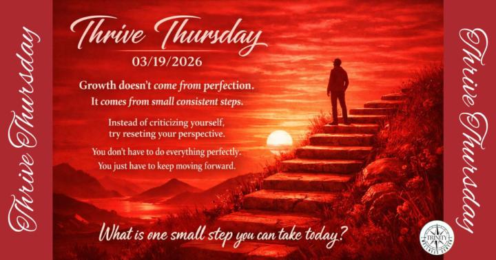 Thrive Thursday 03/19/2026  Personal Growth