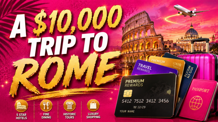A $10,000 Trip to Rome✈️🇮🇹