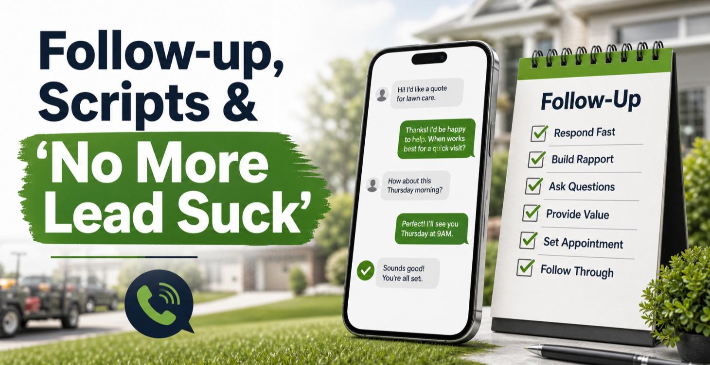 03 | Follow‑Up & Scripts: No More “Leads Suck”