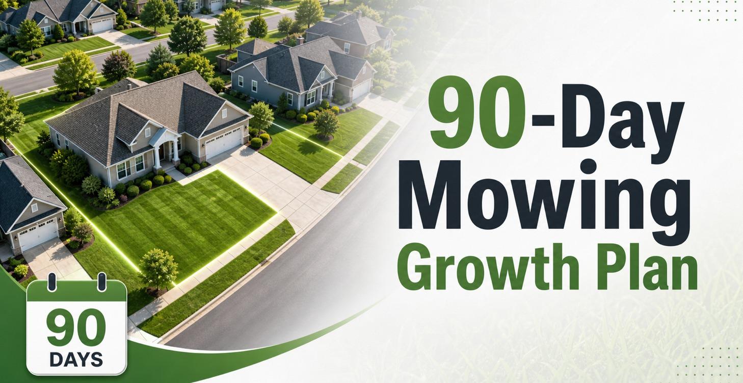 01 | Roadmap – 90‑Day Mowing Growth Plan