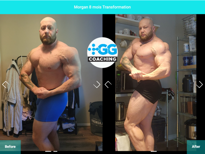 8 mois transformation Morgan