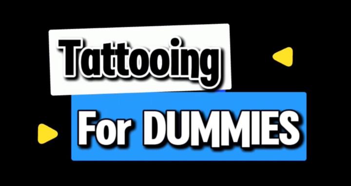 Tattooing for DUMMIES