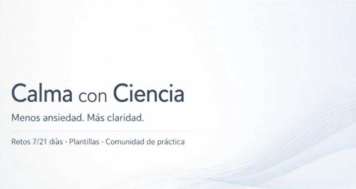 Calma con Ciencia