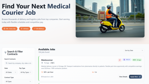 Medical Courier Hub gallery image