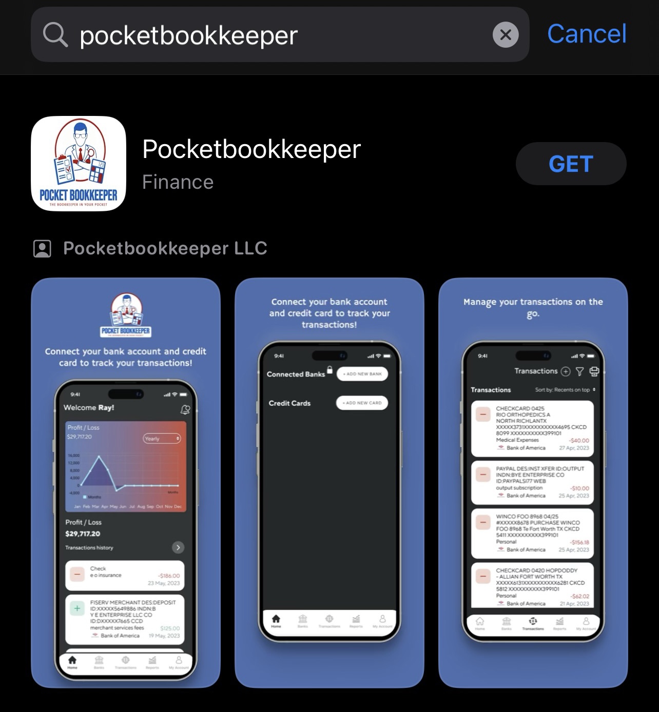 Our NEW PocketBookKeeper App Available · Private Small Business Society