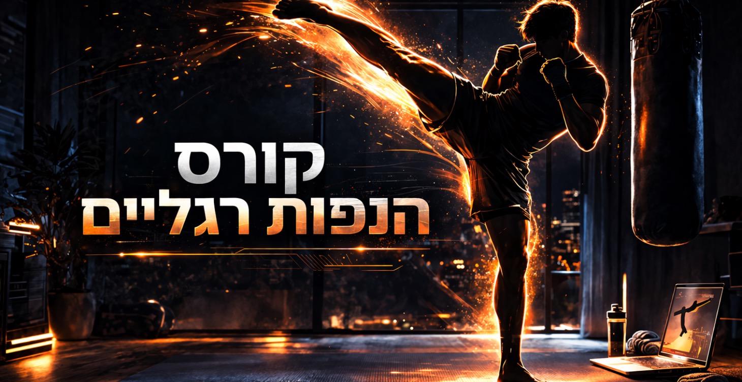 קורס הנפות רגליים (לבעוט גבוה יותר וחזק יותר)