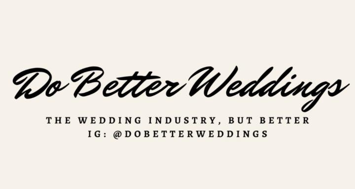 Do Better Weddings