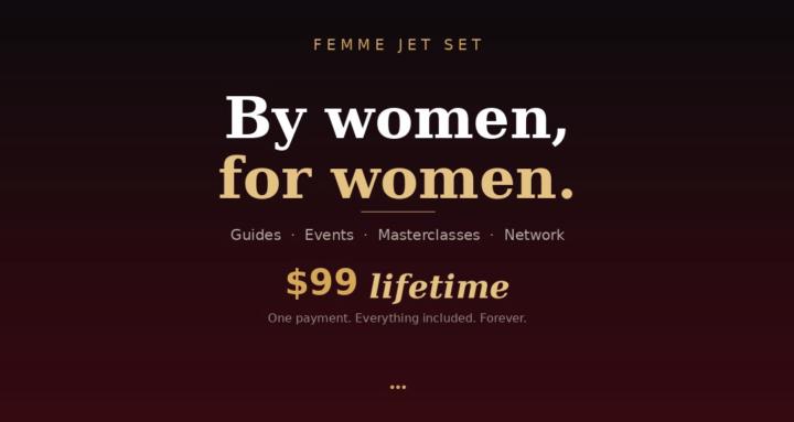 Femme Jet Set