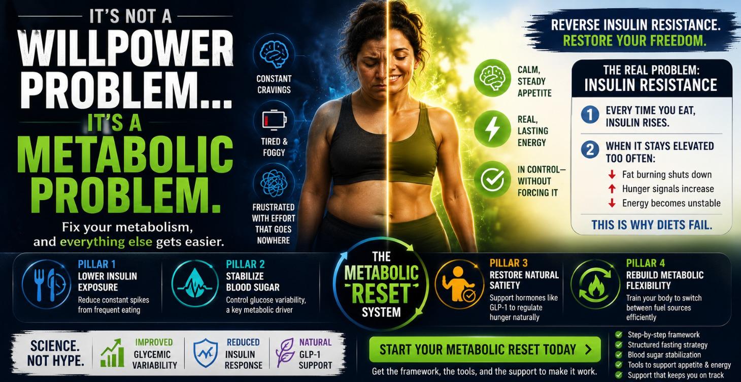 Not a Willpower Problem, It's a Metabolic Problem