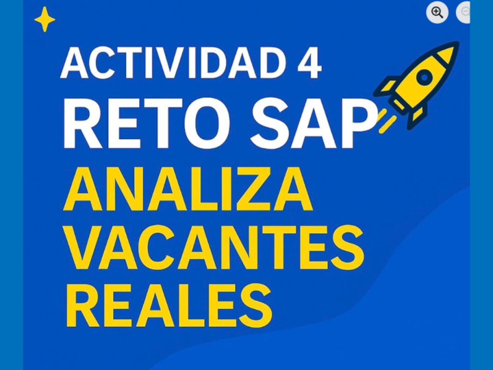  Actividad 4 – RETO SAP🚀