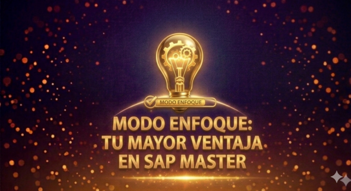💡 El "Modo Enfoque" para aprender SAP