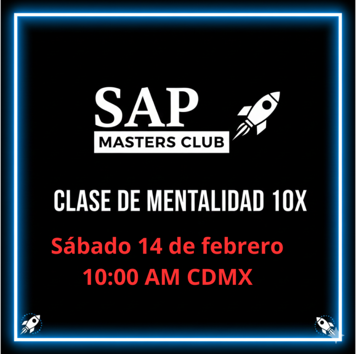 Este sábado 14 de febrero, Mentalidad 10X