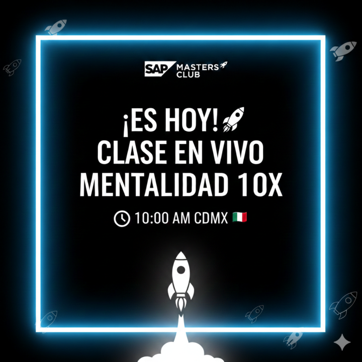 ¡Llegó el gran día! 🚀 Clase de Mentalidad 10X