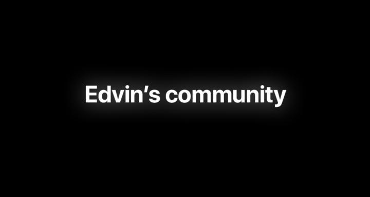 Edvin's community
