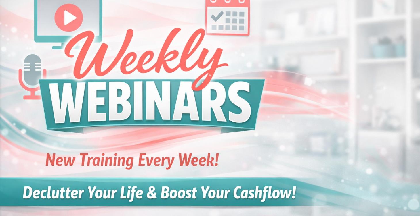 WEEKLY WEBINARS!! FREE for EVERYONE!!