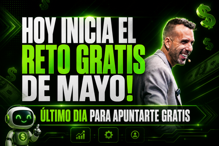 Hoy inicia el Reto Gratis de Mayo 🥳🤑