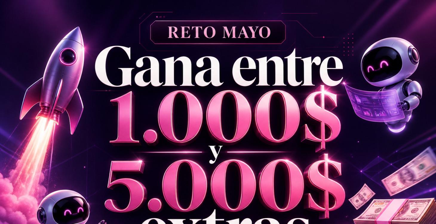 Reto Mayo "Gana entre 1.000$ y 5.000$ extras" 🚀🤑
