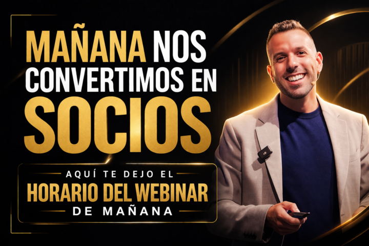 Mañana nos convertimos en SOCIOS...