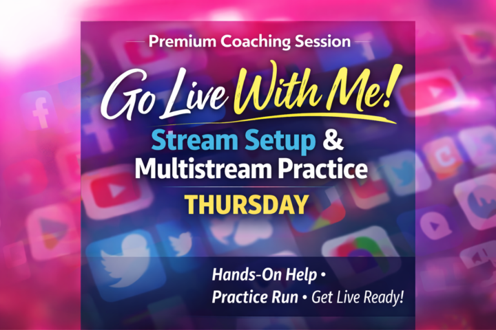 Thursday at 11:30am CST Live Setup With Me