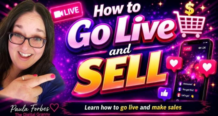 How to Go Live & Sell