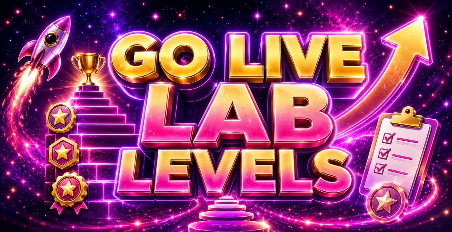 Go Live Lab Levels