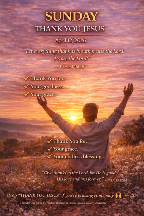 🙌 Thank You Jesus