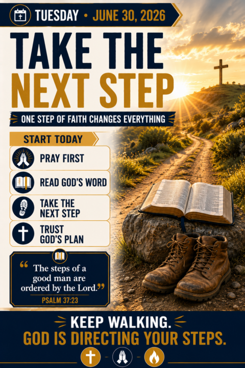TAKE THE NEXT STEP 🙏