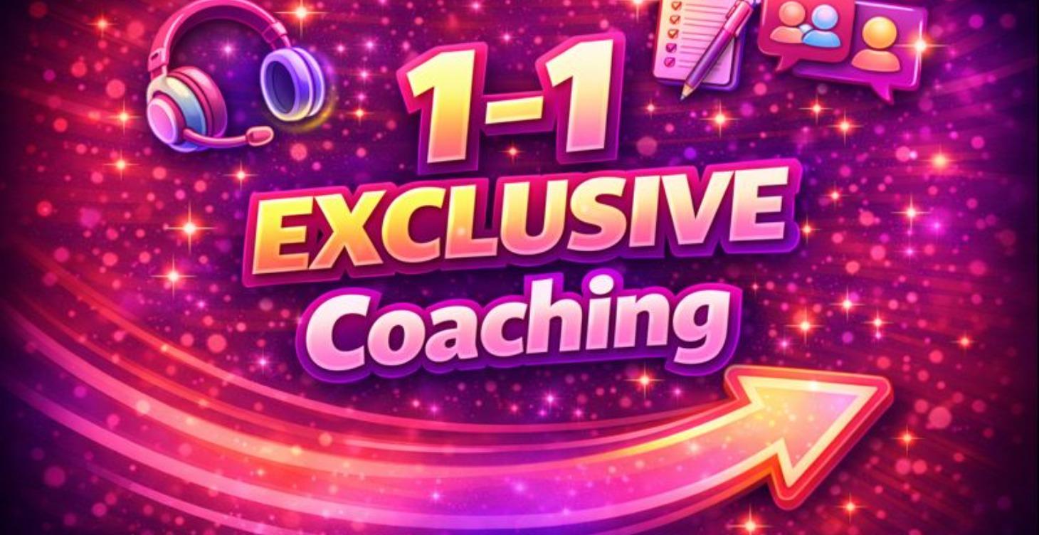 1:1 Coaching 1 Hr Strategy Call