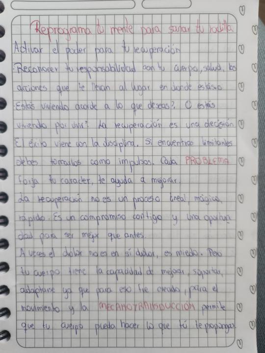 Tarea dolor