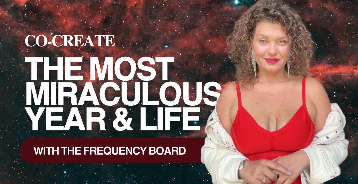 🌌 Create Your 2026 Frequency Board