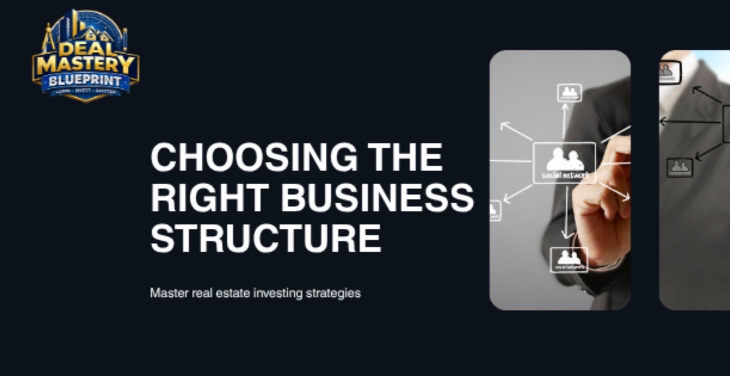 Choosing the Right Business Structure