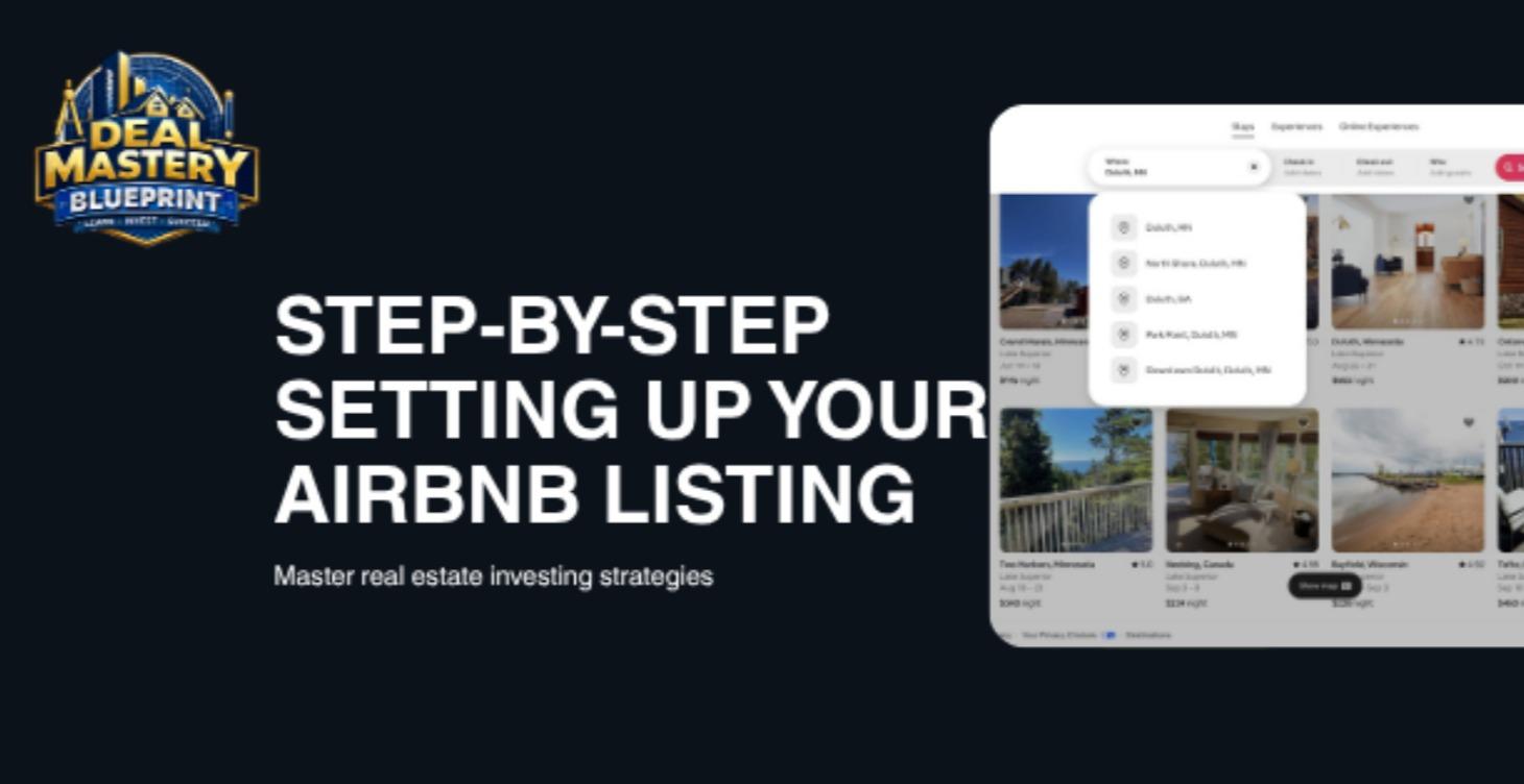 Setting Up Your Airbnb Listing