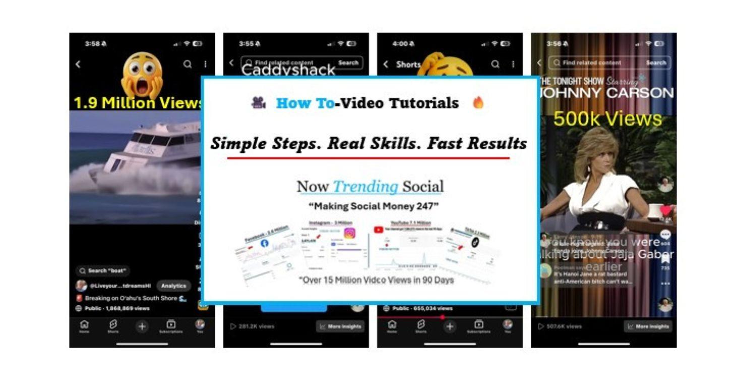 "How to" Video Tutorials