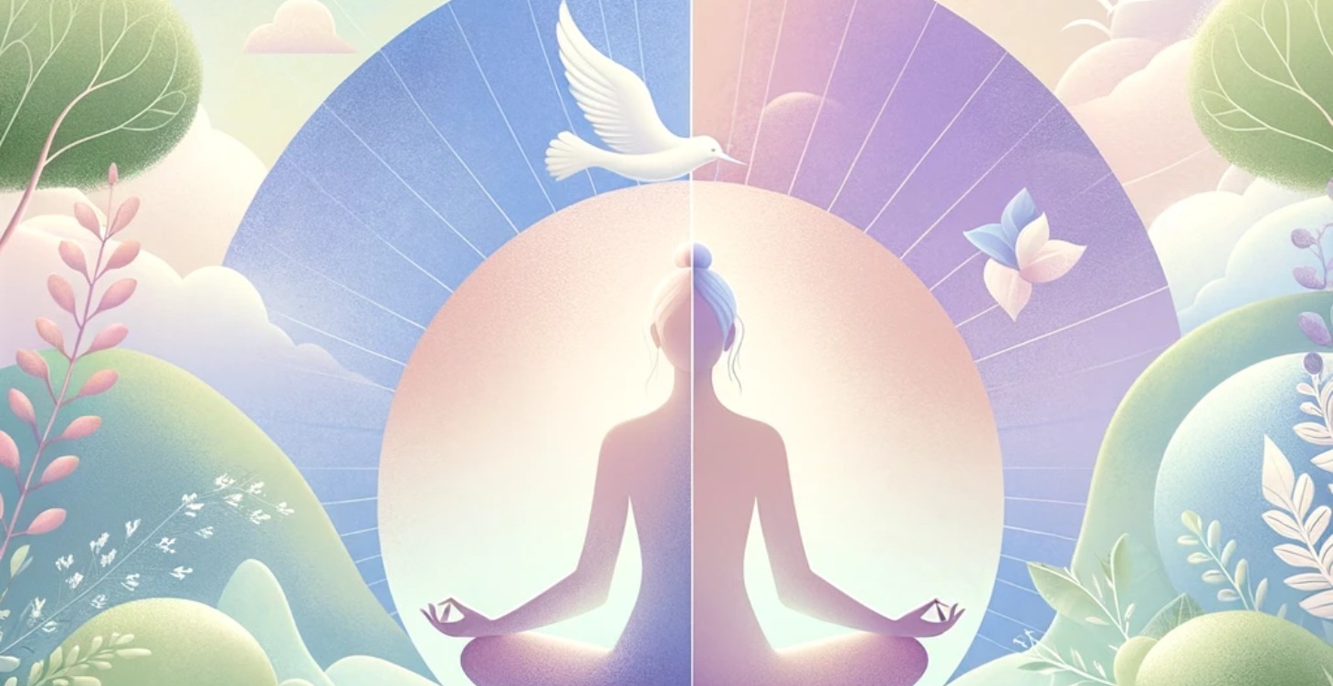 Balanced Woman Feminine Energy & Masculine Energy