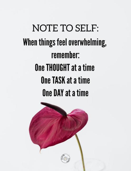 Note to self 