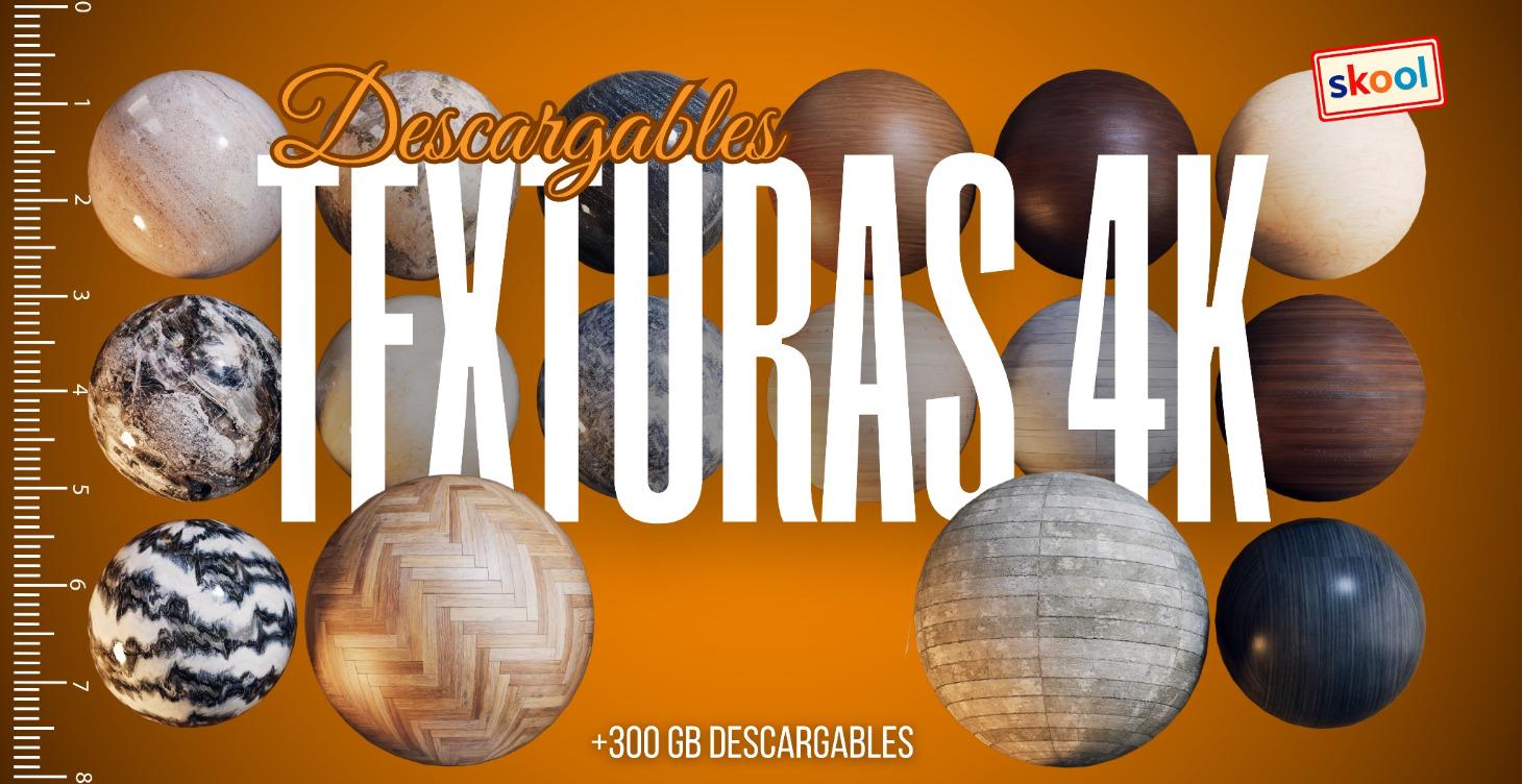 🧱TEXTURAS PBR 4K